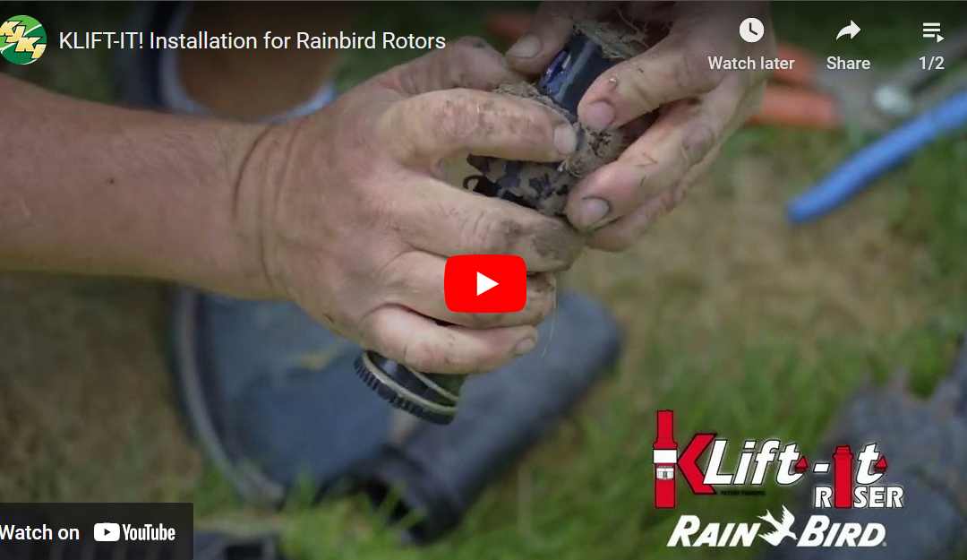 KLIFT-IT! Installation for Rainbird Rotors